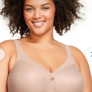 Glamorise Beige Full-Figure Bra